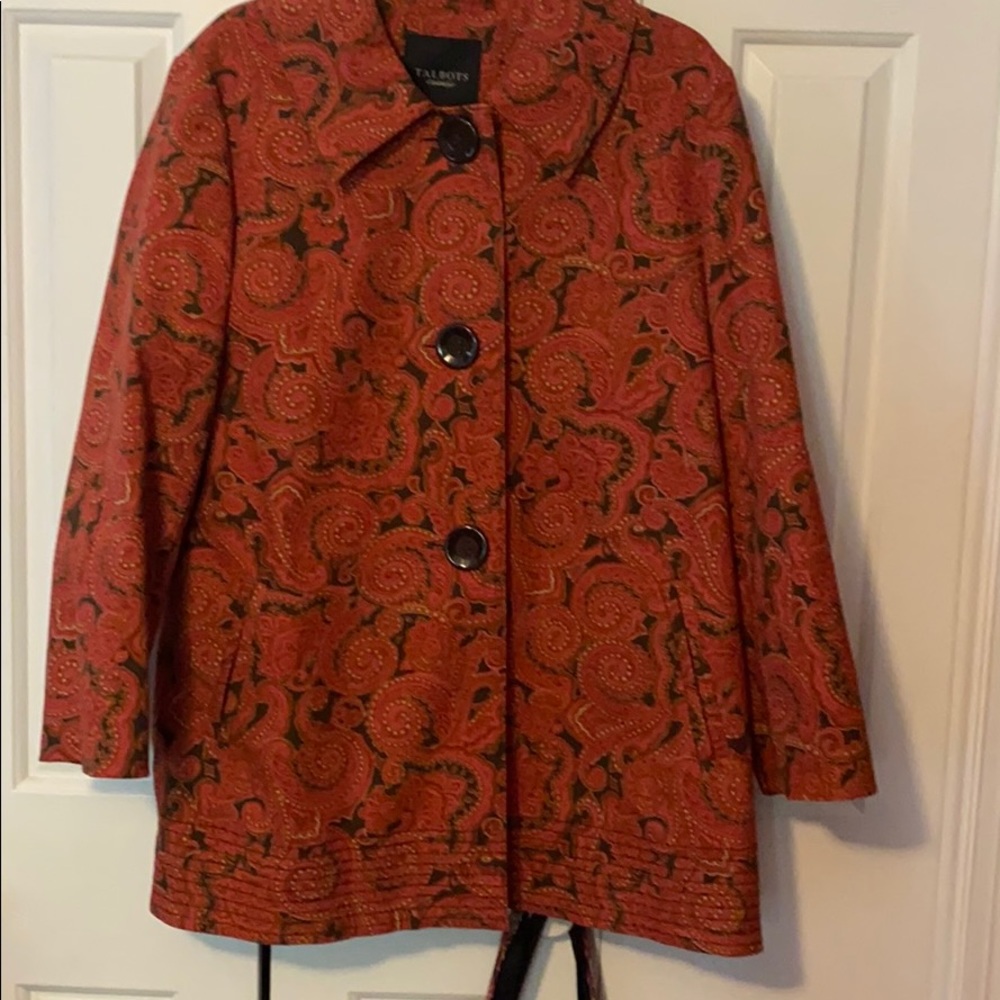 Talbots swing jacket professionally tailored